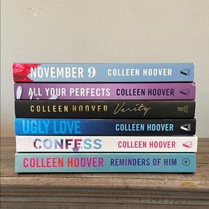 Colleen Hoover Paperback Book Lot – 6 Titles